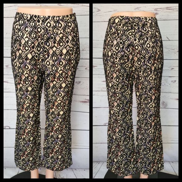 Free People Mod Multi High Rise Pants 6 NWT - Picture 2 of 5